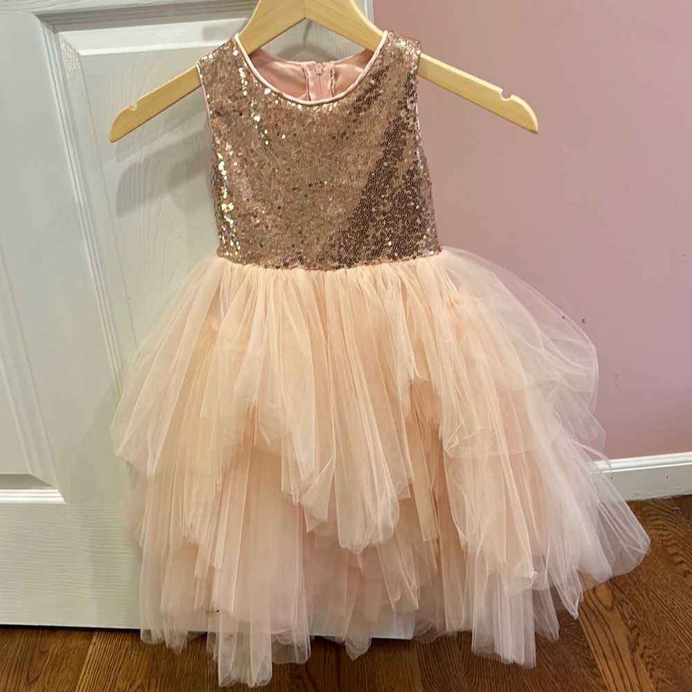 Beautiful toddler girl dress perfect for a flower girl dress